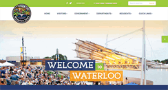 Desktop Screenshot of cityofwaterlooiowa.com